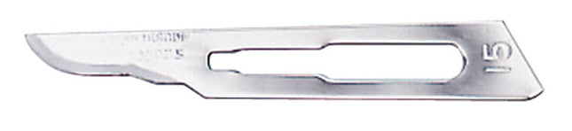Scalpel Blades - Red, Sterile, Carbon Steel No. 15 (0205) 