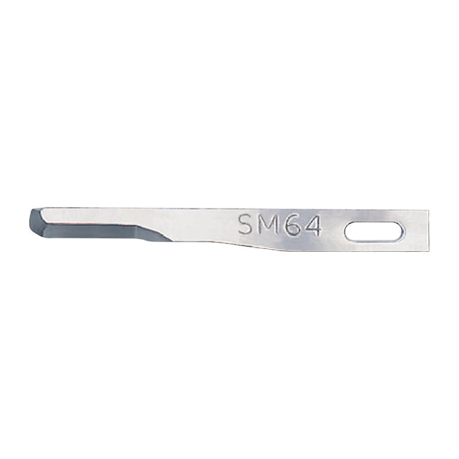 Scalpel Blades - Red, Sterile Stainless Steel, Fine No. SM64 (5904) 