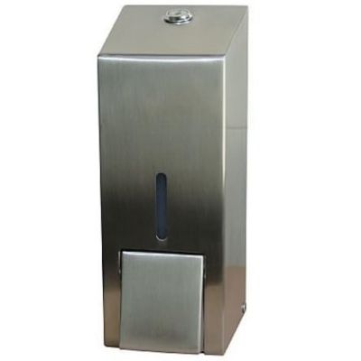 C21 Brushed Stainless Steel 800ml Soap and Sanitiser Dispenser