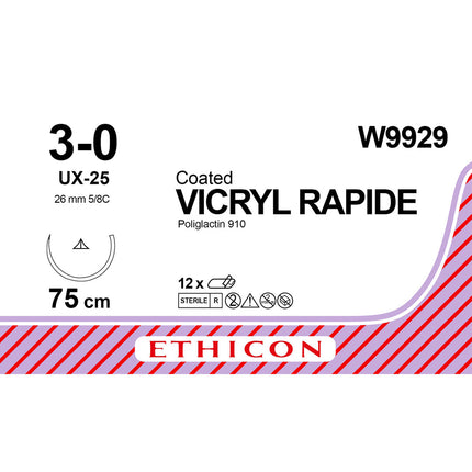 Ethicon Vicryl Rapide Suture W9929 