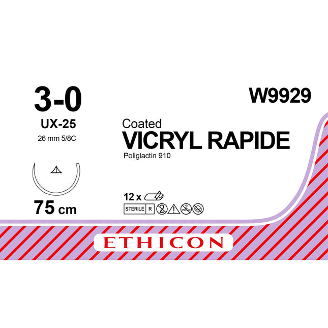 Ethicon Vicryl Rapide Suture W9929 