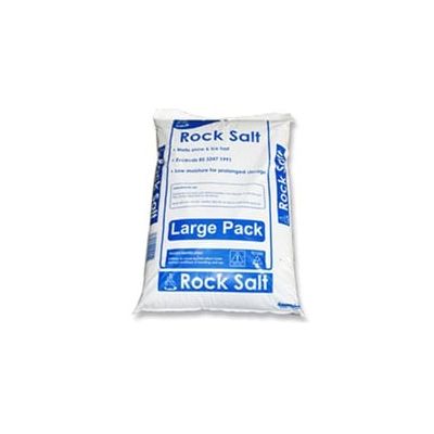 Brown De-icing Rock Salt 23kg Bag