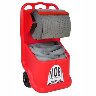 spillpodÂ® MOBI 2: General Purpose Mobile Spill Cart 200 Litre