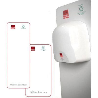 Warner Howard Splash Backs for Hand Dryers