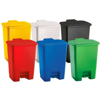 Trojan 15 Litre Plastic Step Pedal Bins (Various Colours)