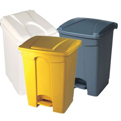 Trojan 30 Litre Plastic Step Pedal Bins - Various Colours Available