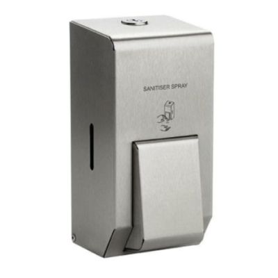 Synergise 400ml Sanitiser Dispenser in Brushed