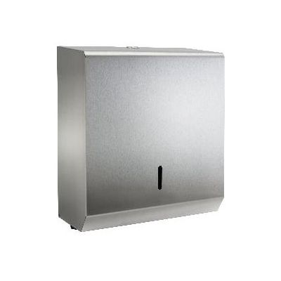 Synergise C-Fold or Multifold Hand Towel Dispenser in Brushed Steel