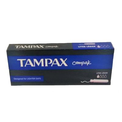 Tampax Compak Lites 3 per pack (Case of 288)