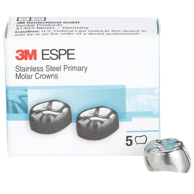 Stainless Steel Crowns Secondary Primary Molar Lowers â€“ Right E-LR-6 