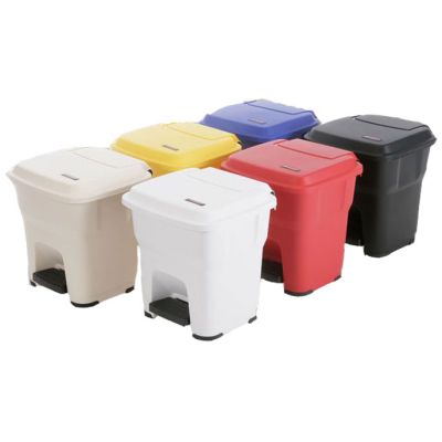 Trojan Premier 35L Plastic Pedal Bin Silent Closing Lid (Various Colours)