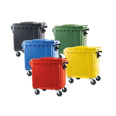 Trojan 660 Litre Wheelie Bin (Various Colours)