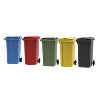 Trojan 240 Litre Wheelie Bin (Various Colours)