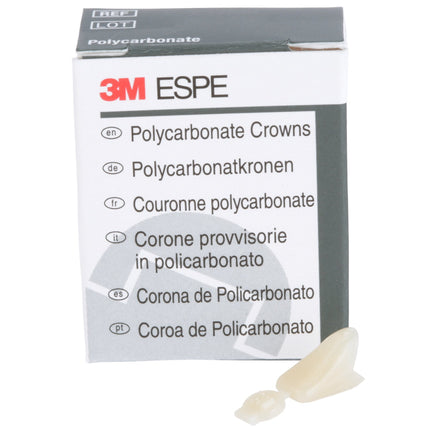 Polycarbonate Crowns Bi-Cuspids 44 