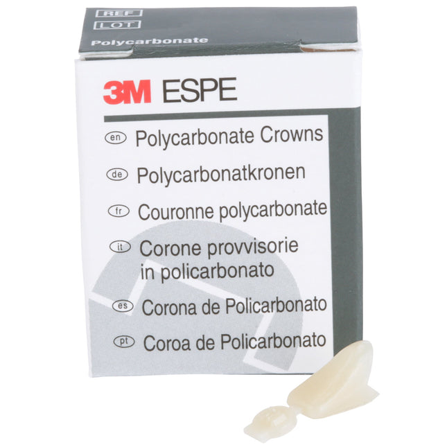 Polycarbonate Crowns Centrals Upper Right 101 