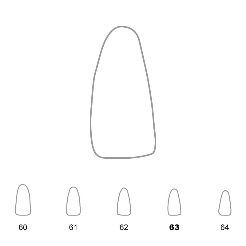 Temporary Crowns Lower Incisors 63 