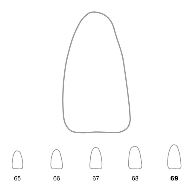 Temporary Crowns Lower Incisors 69 