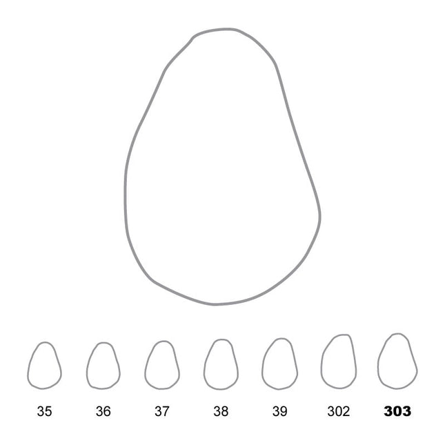 Temporary Crowns Upper Canines Left 303 