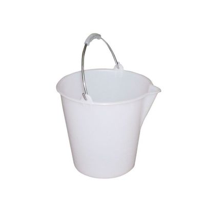 Graduated Food Grade 12 Litre Plastic Bucket
