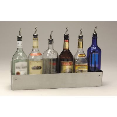 Bar Speed Rack - 21" Long (6 Litre Bottles) in Stainless Steel
