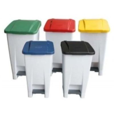 Plastic Pedal Bins 60 Litre (Various Colours)