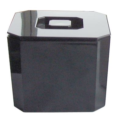 Octagonal Ice Bucket with 8 Pint Super Dry Liner Black, White or Brown