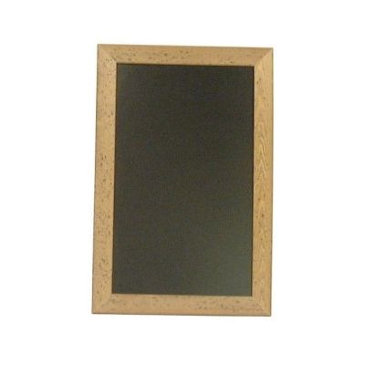 Chalkboard with Antique Finish Wooden Frame 400 x 600mm