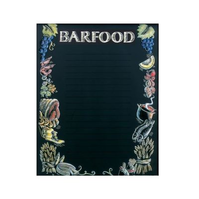 'Bar Food' Printed Effect Display Board 610 x 762mm