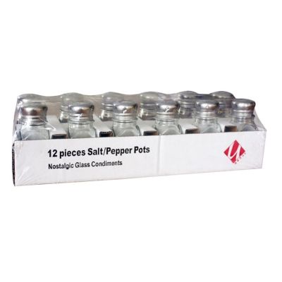 Nostalgic Salt/Pepper Shaker (Pack of 12)