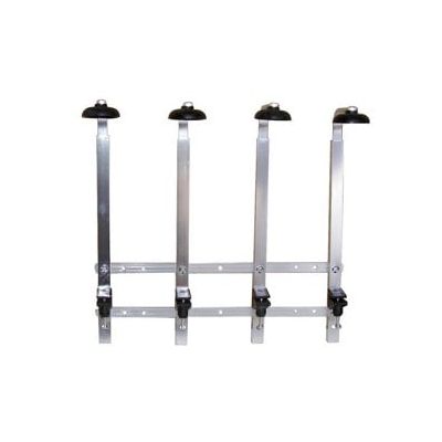4 Bottle Aluminium Wall Bar