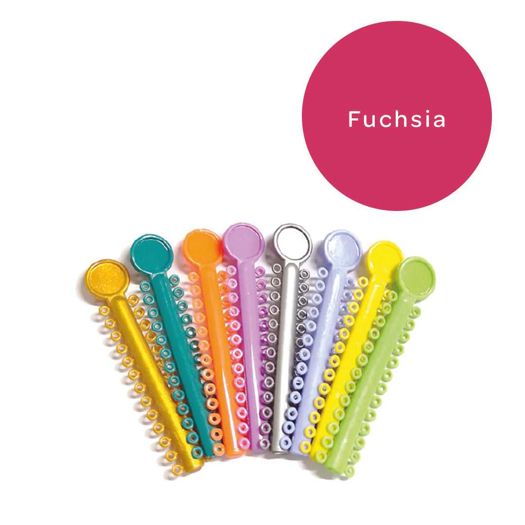 Elastomeric Ligatures Regular Fushia 