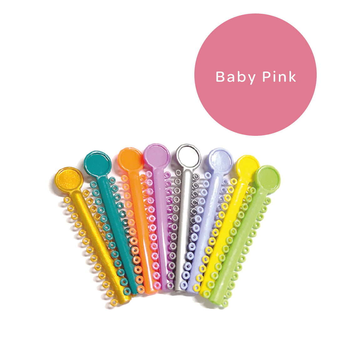 Elastomeric Ligatures Regular Baby Pink 
