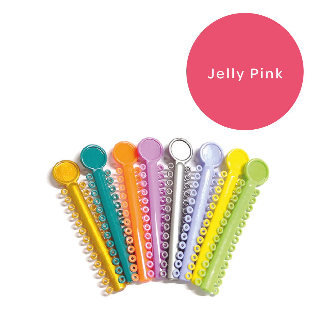 Elastomeric Ligatures Regular Jelly  Pink 
