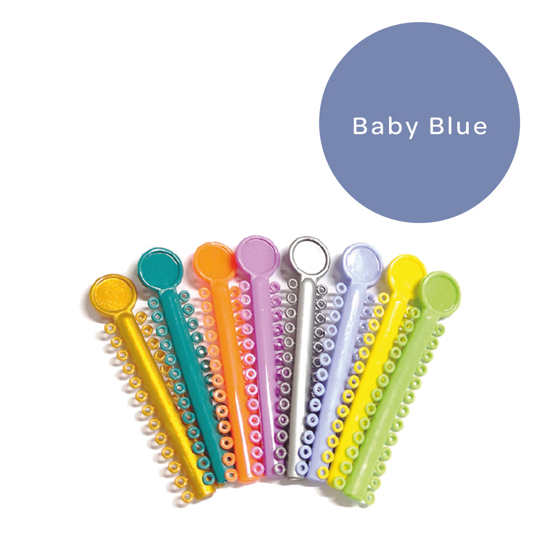 Elastomeric Ligatures Regular Baby Blue 