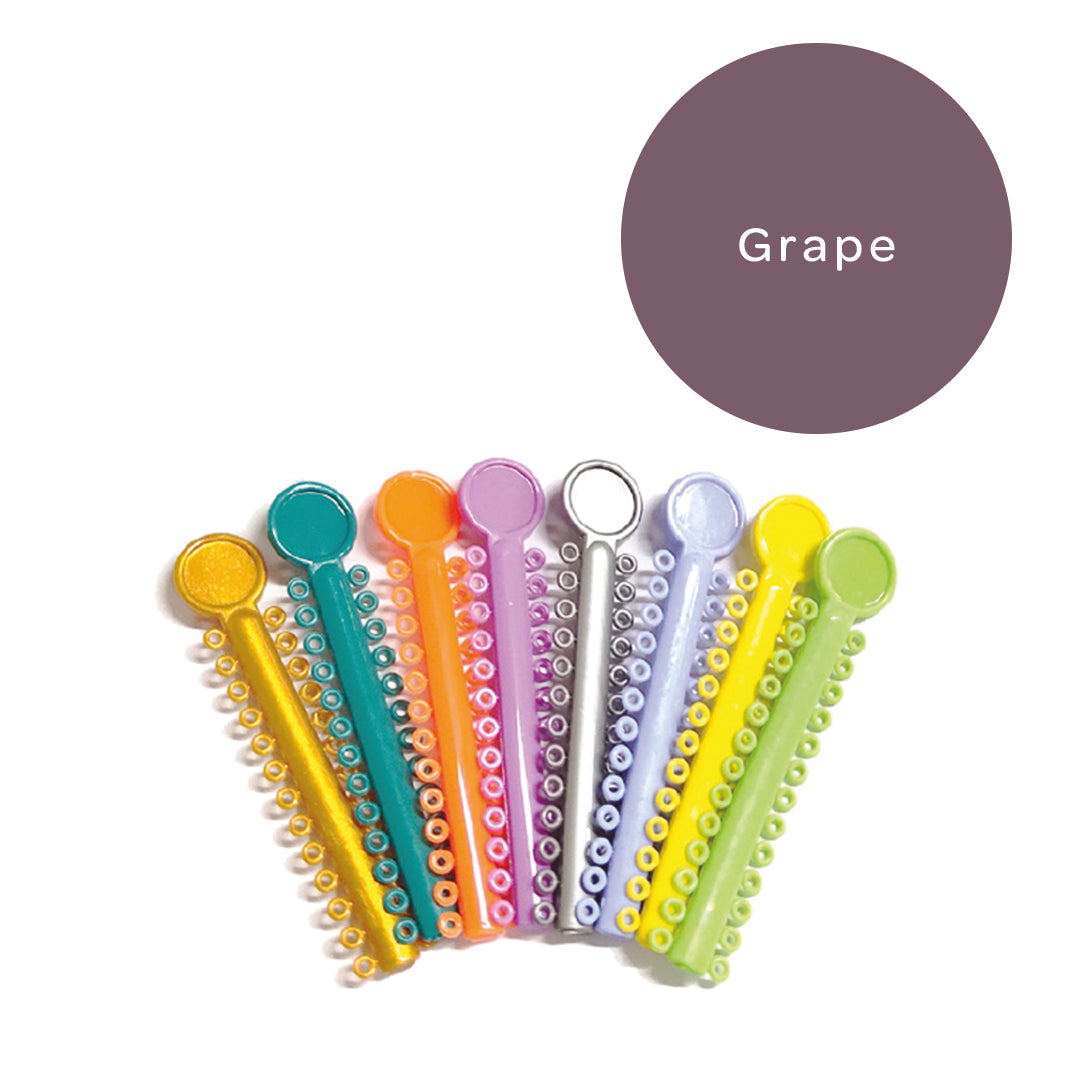 Elastomeric Ligatures Regular Grape 