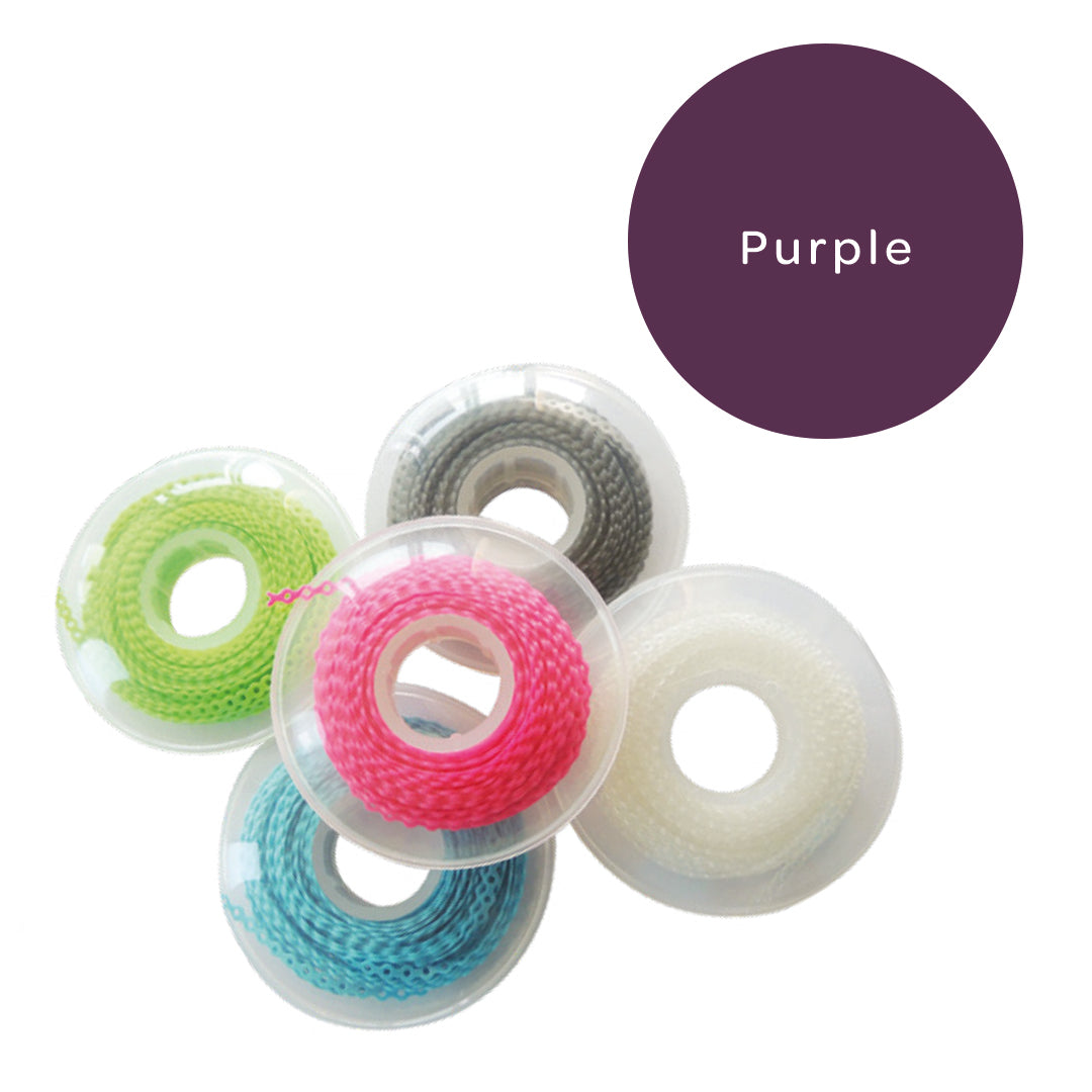 Elastomeric Chain Continuous Purple 