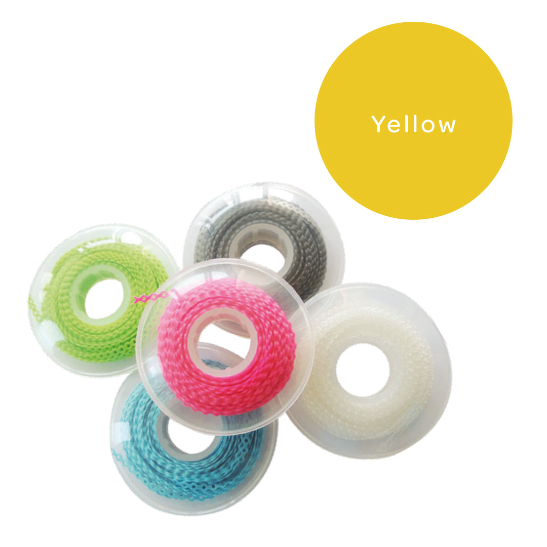 Elastomeric Chain Continuous Yellow 