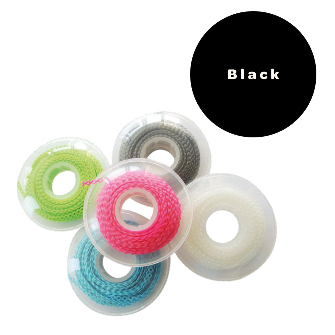 Elastomeric Chain Short Black 