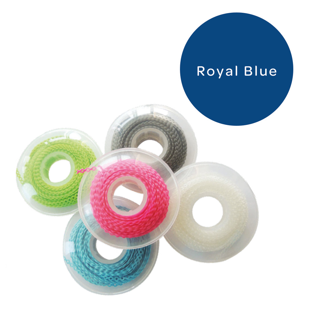 Elastomeric Chain Short Royal Blue 
