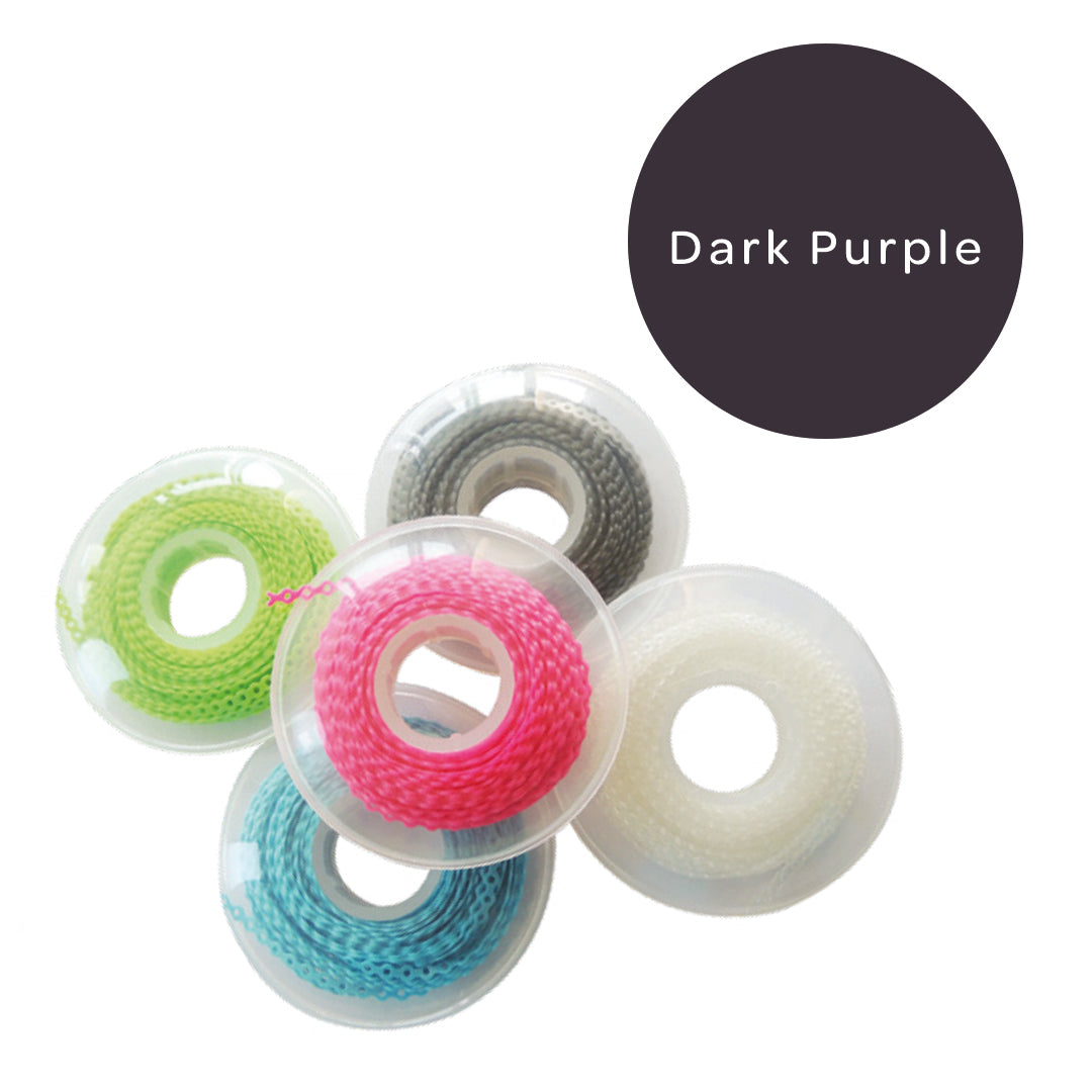 Elastomeric Chain Short Dark Purple 