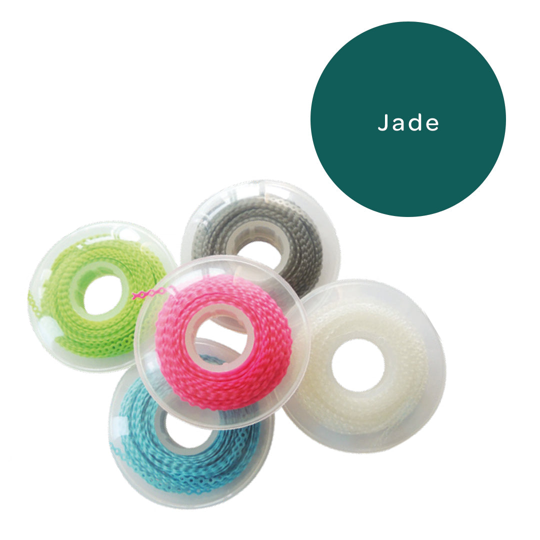Elastomeric Chain Short Jade 