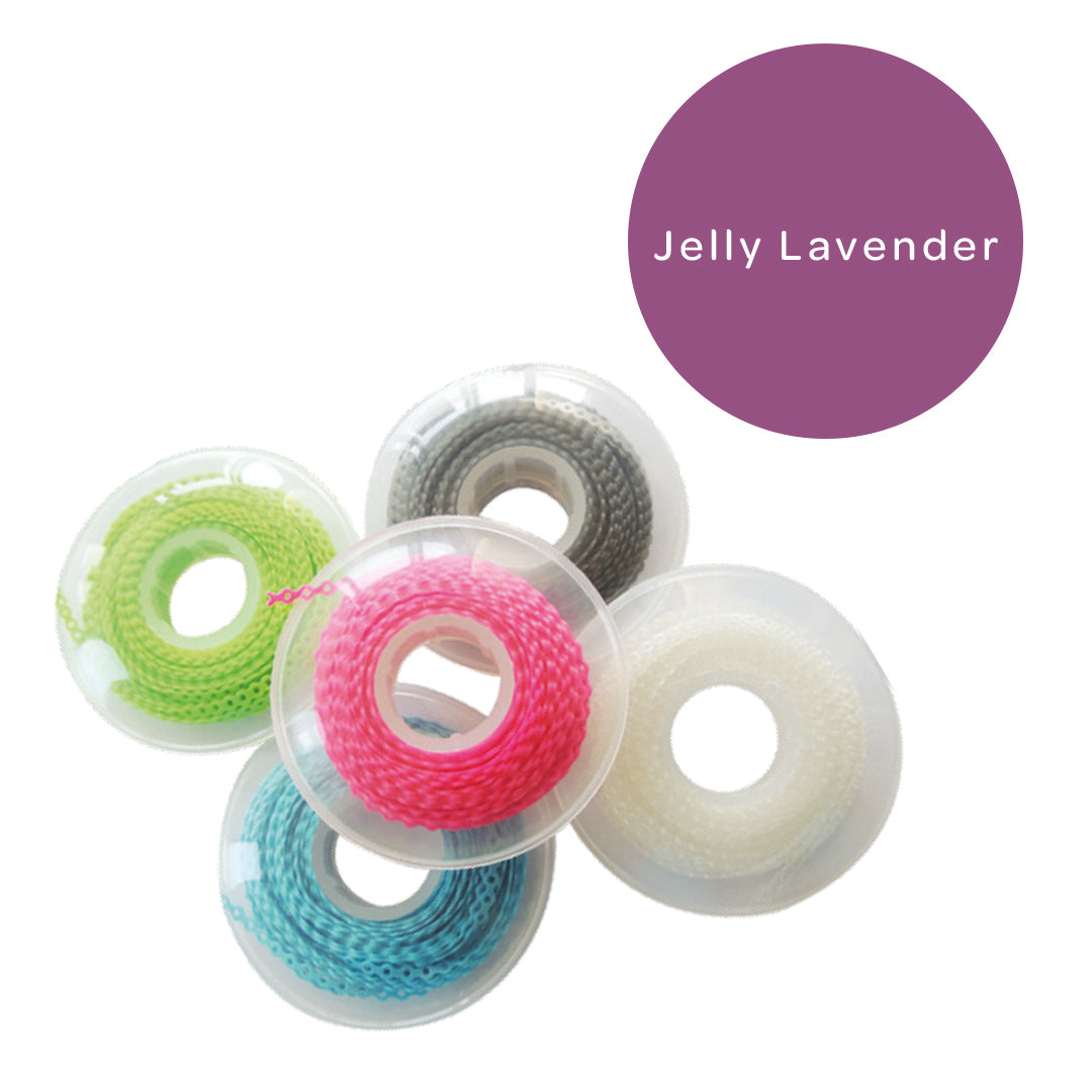 Elastomeric Chain Long Jelly Lavender 