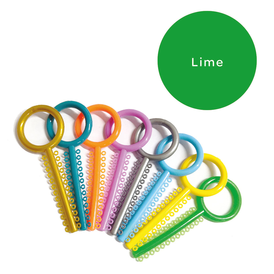 Elastomeric Ligatures Lime 