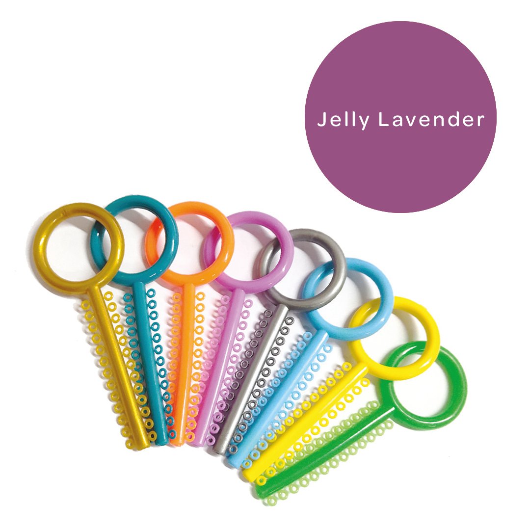 Elastomeric Ligatures Jelly Lavender 
