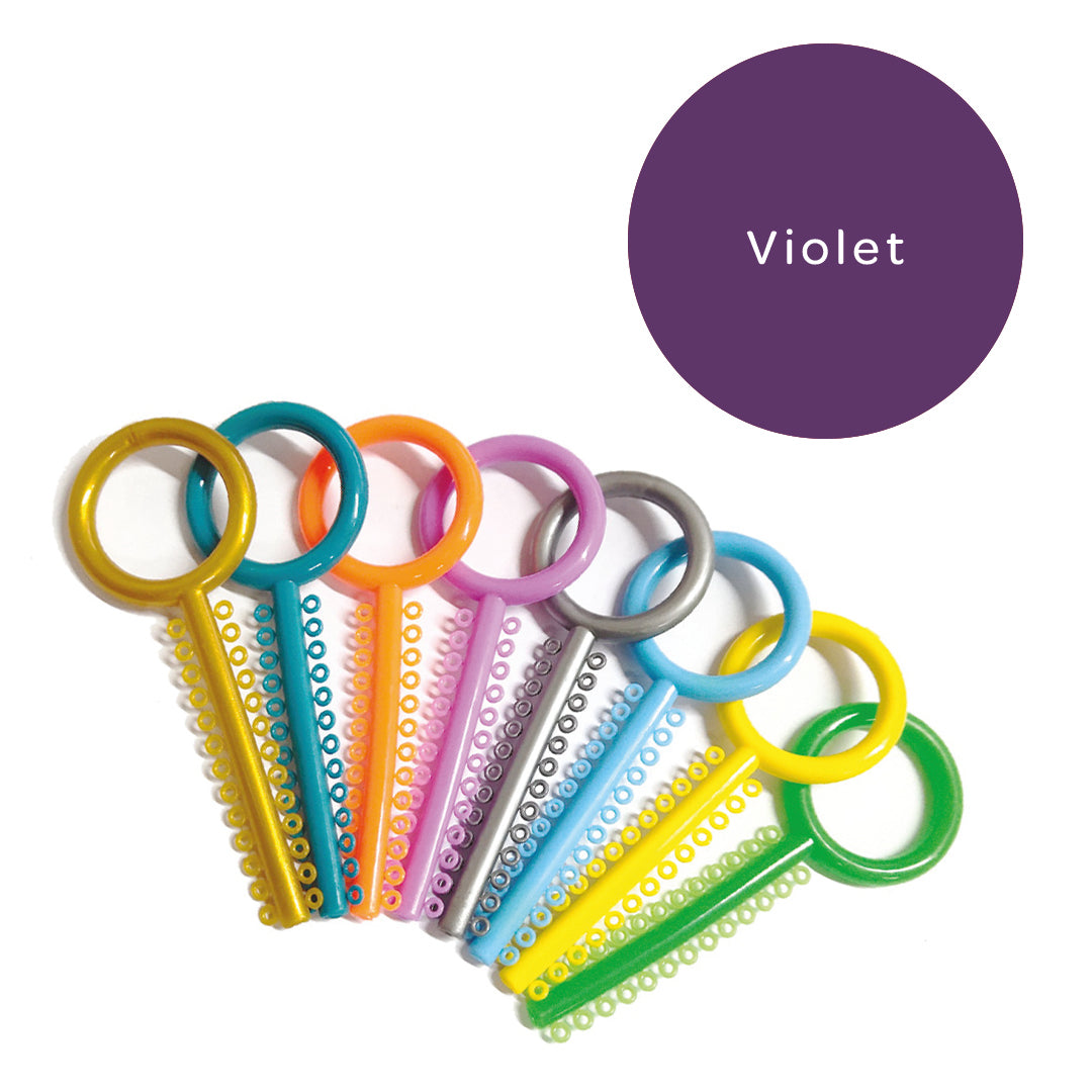Elastomeric Ligatures Violet 
