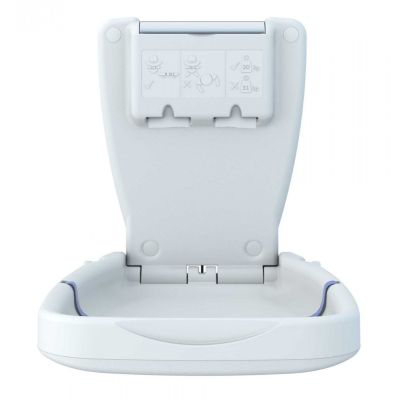 Babyminder Vertical Baby Changing Unit White