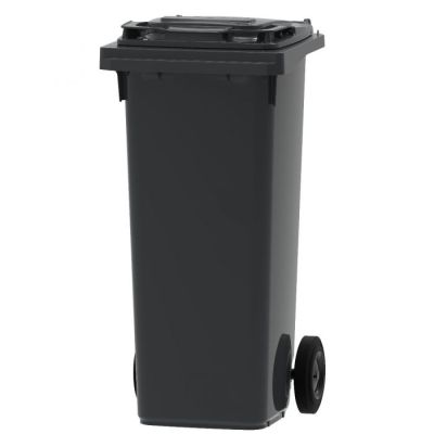 140 Litre Wheelie Bin - Grey