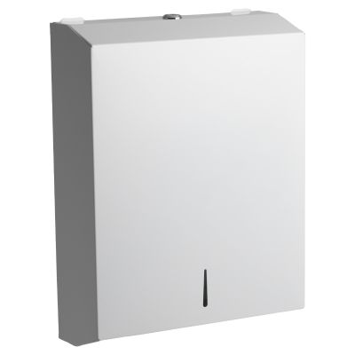 C21 C-Fold Hand Towel Metal Dispenser White