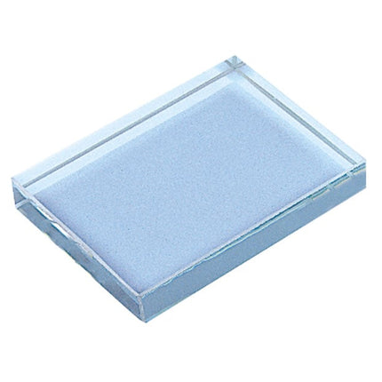 Glass Mixing Slabs 4 x 3 x 5/8" Plain 