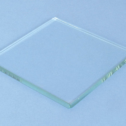 Glass Mixing Slabs 4 x 4 x 1/4" Frost 